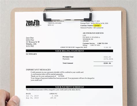 zenith insurance company online payment.